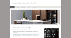 Desktop Screenshot of bouwmagkeukens.nl