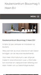 Mobile Screenshot of bouwmagkeukens.nl